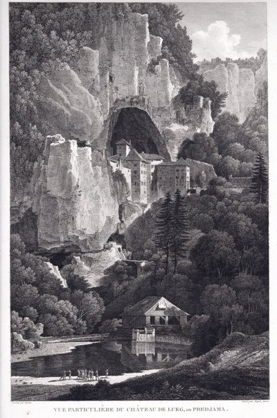 Predjama Castle by Claude Niquet